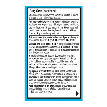 Ecotrin Low Strength Safety Coated Aspirin | NSAID | 81mg | 365 Tablets - dailyvitalstore