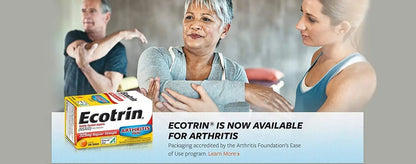 Ecotrin Regular Strength Safety Coated Aspirin | Arthritis Pain | 300 Tablets (2 Pack) - dailyvitalstore