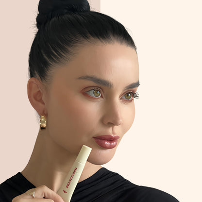 edandi ed&i OMG Cute Lips – Lip Gloss for Women with Shea Butter for Hydration, Light Shimmer, Lip Tinted High Shine Finish, Long Lasting Lip Gloss in Red Vanilla Frosting, Lightweight & Non-sticky - dailyvitalstore
