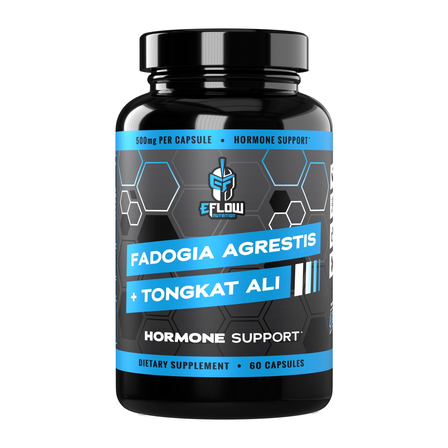 eFlow Nutrition Fadogia Agrestis + Tongkat Ali - [2-in-1] Natural Performance Supplement for Health and Wellness - Hormone, Energy, & Mood Support - Extract Powder (60 Capsules) - dailyvitalstore