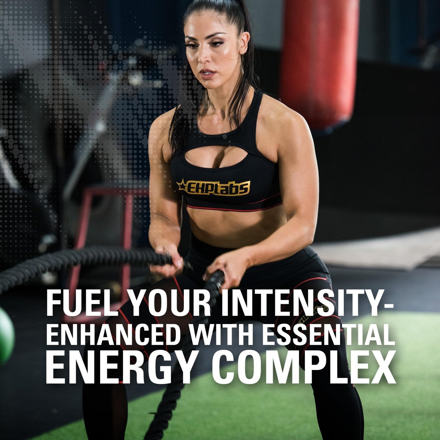 EHP Labs OxyShred Hardcore Super Dosed Pre Workout Powder - Preworkout Powder with L Glutamine & Acetyl L Carnitine, Energy Boost Drink - 275mg of Caffeine - dailyvitalstore