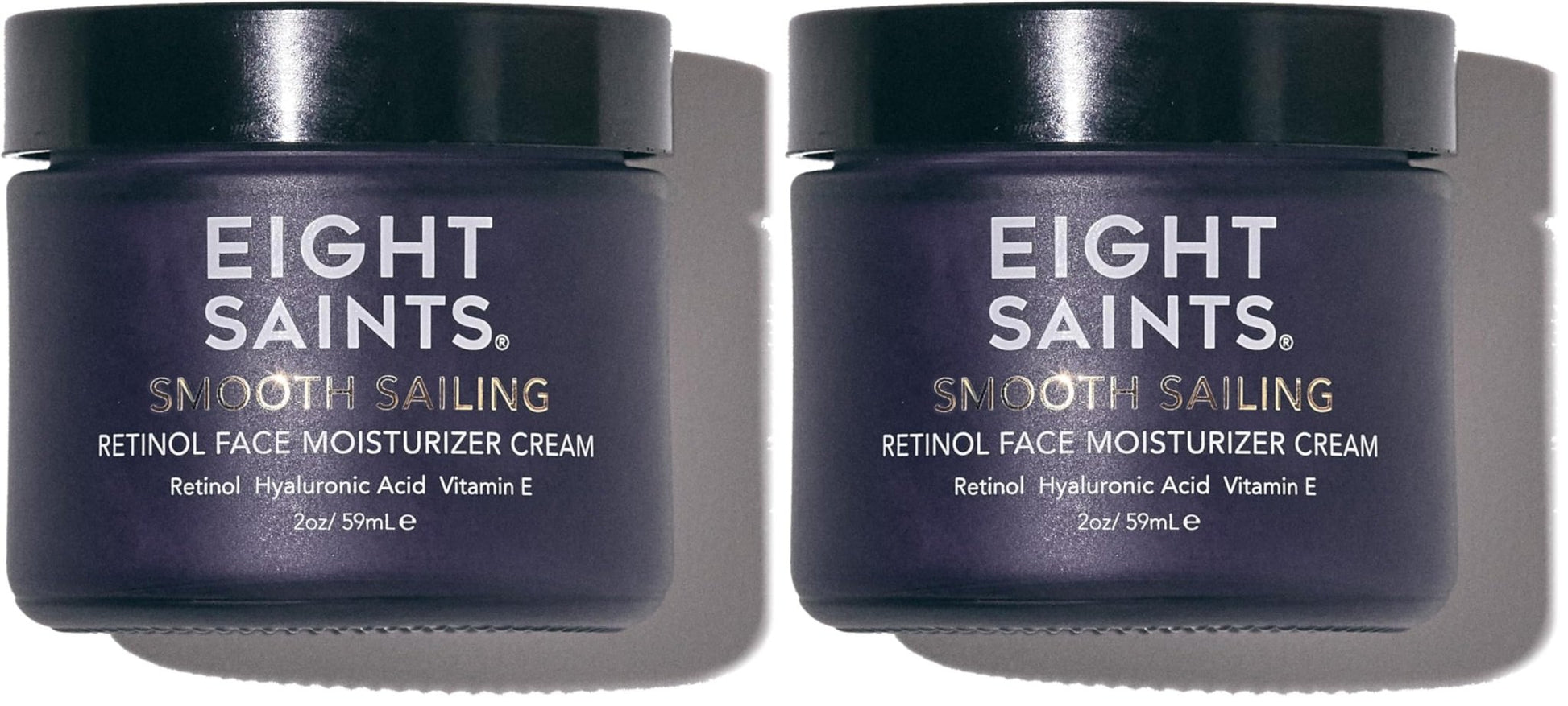 Eight Saints Retinol Facial Moisturizer Cream, For Firming Face, Neck & Eye Wrinkles and Lines, Deep Hydrating Lotion, Fragrance-Free, with Retinol, Hyaluronic Acid, - dailyvitalstore