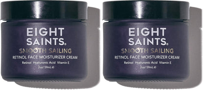 Eight Saints Retinol Facial Moisturizer Cream, For Firming Face, Neck & Eye Wrinkles and Lines, Deep Hydrating Lotion, Fragrance-Free, with Retinol, Hyaluronic Acid, - dailyvitalstore