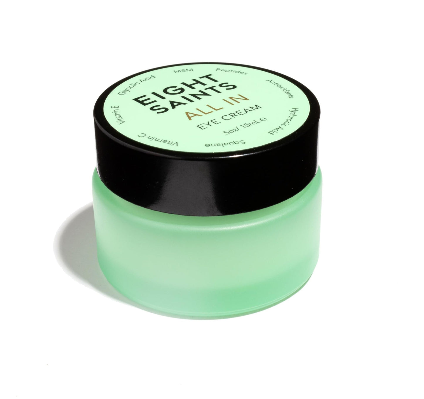 Eight Saints Skin Care All In Eye Cream, Natural and Organic Anti Aging Under Eye Cream to Reduce Puffiness, Wrinkles, and Under Eye Bags, Dark Circles Under Eye Treatment, 0.5 Ounces - dailyvitalstore