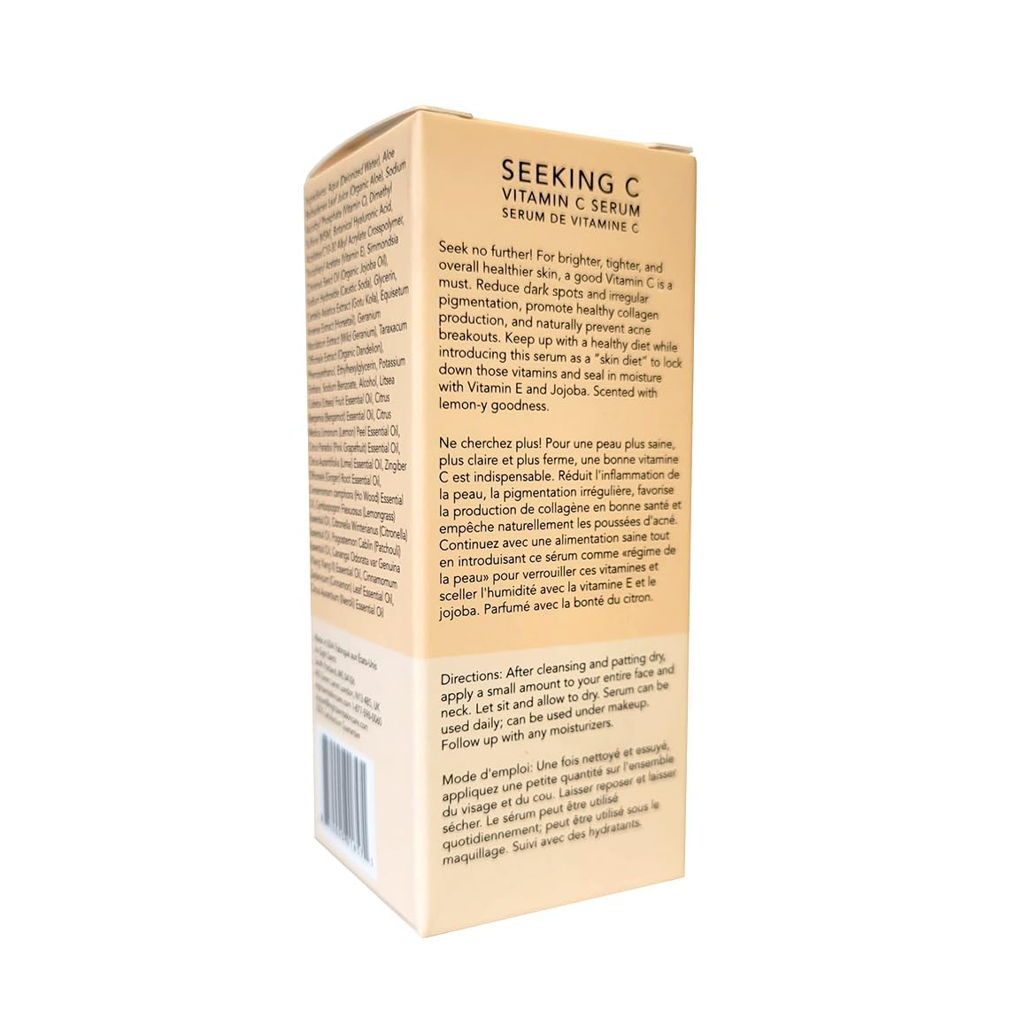 Eight Saints Vitamin C Serum For Face, Anti Aging Facial Serum, Hyaluronic Acid, Vitamin E, Aloe Vera and Jojoba Oil, Hydrating & Brightening Serum - dailyvitalstore