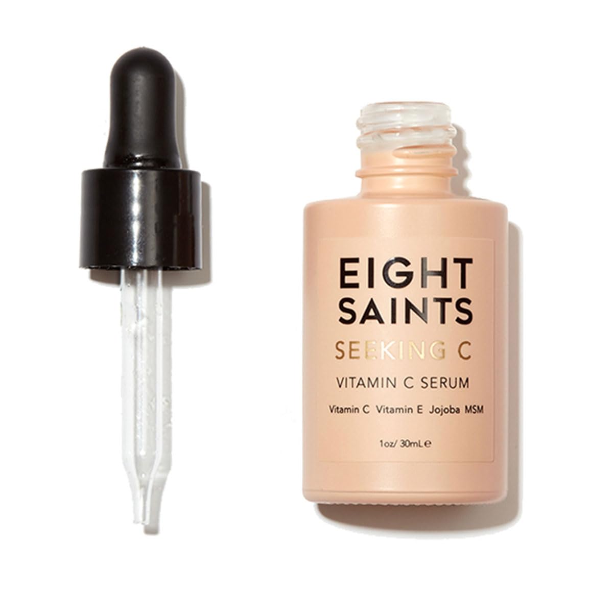Eight Saints Vitamin C Serum For Face, Anti Aging Facial Serum, Hyaluronic Acid, Vitamin E, Aloe Vera and Jojoba Oil, Hydrating & Brightening Serum - dailyvitalstore