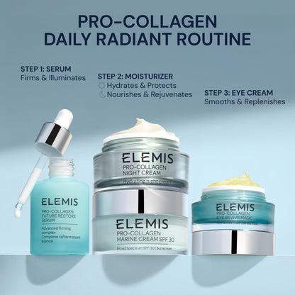 ELEMIS Pro-Collagen Future Restore Serum 30ml, Advanced Anti-Aging Serum To Firm, Restore & Smooth Skin - dailyvitalstore