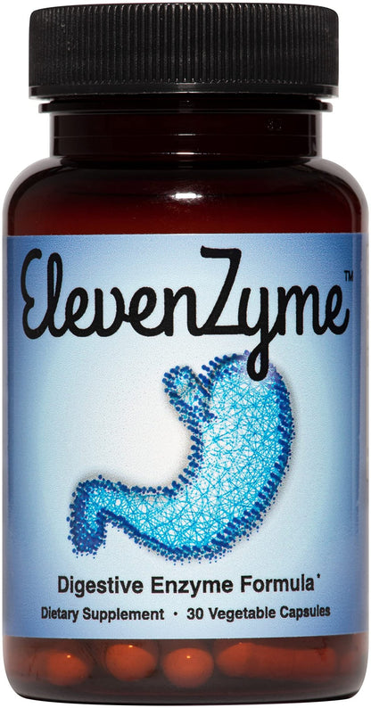 ElevenZyme - Natural Digestive Enzyme Supplement - Non-GMO, Vegan - dailyvitalstore