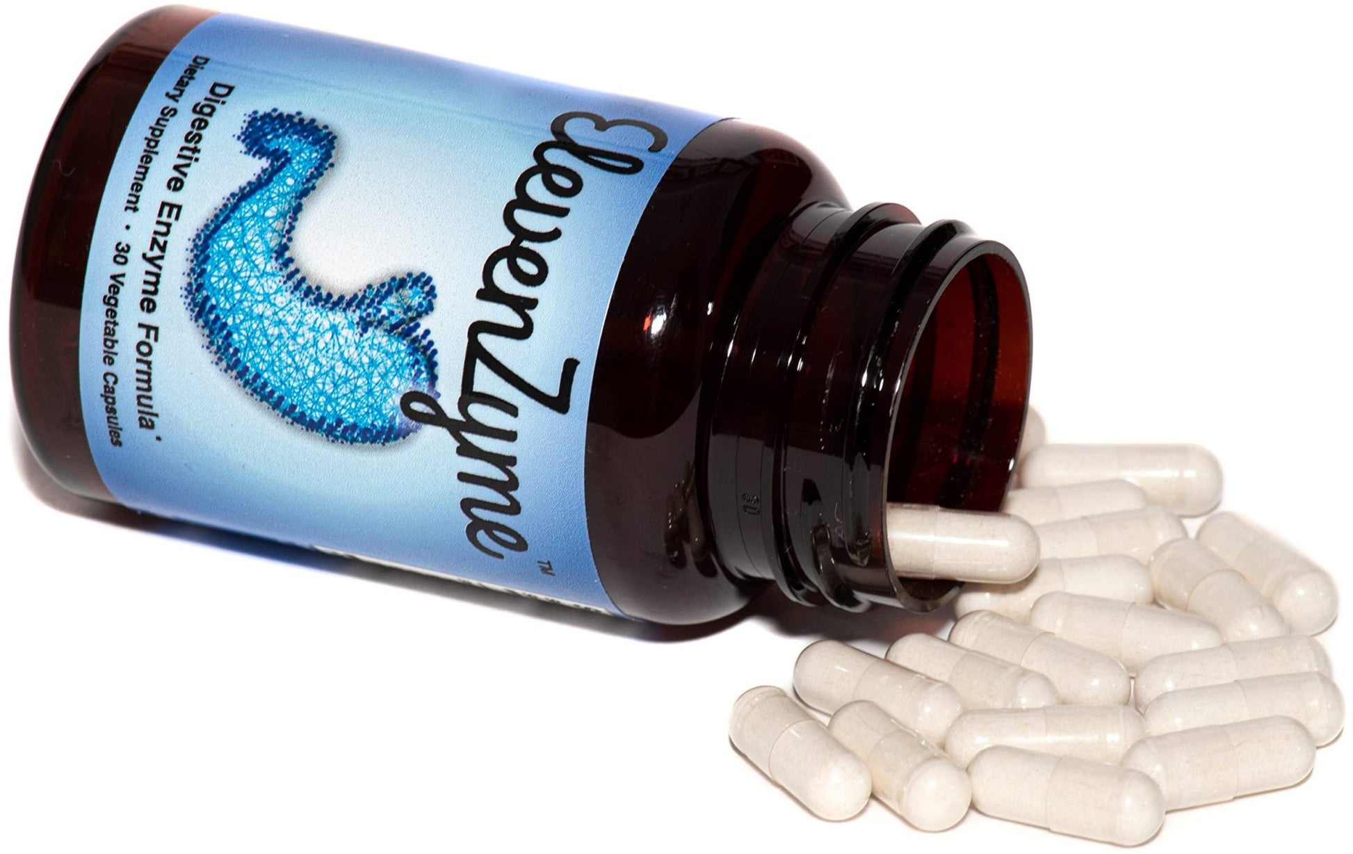 ElevenZyme - Natural Digestive Enzyme Supplement - Non-GMO, Vegan - dailyvitalstore