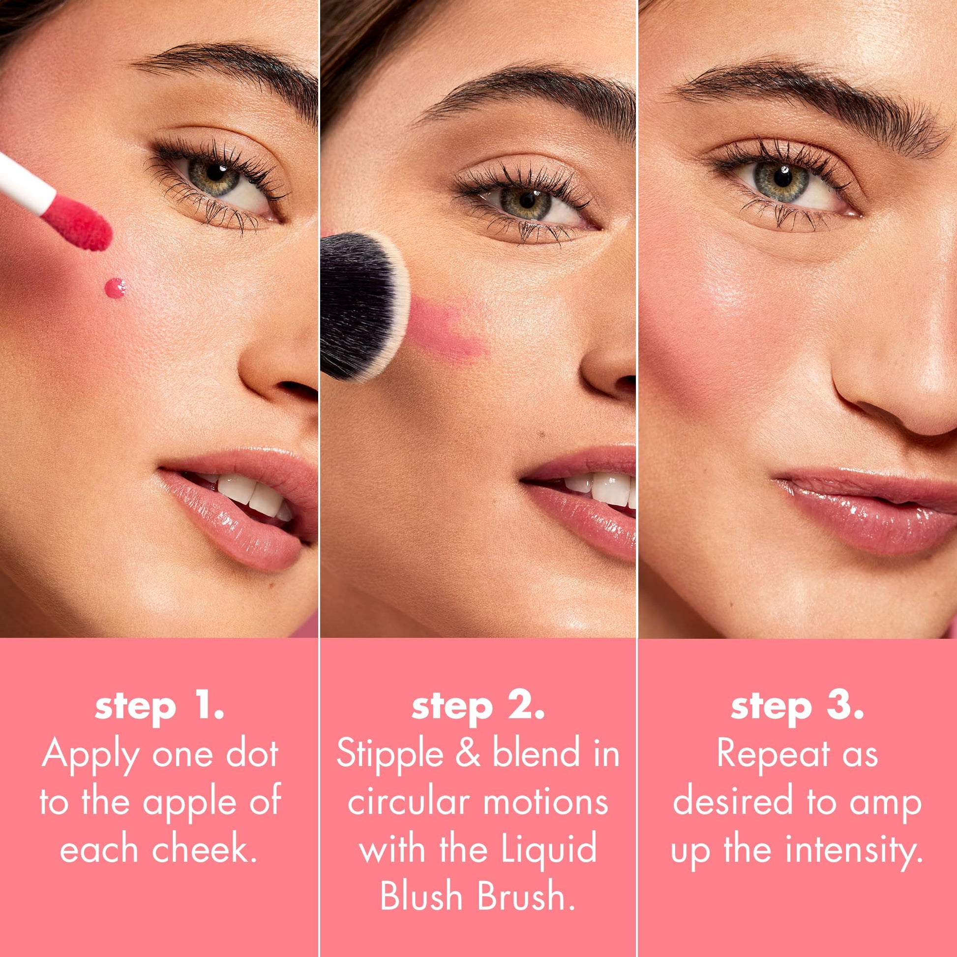 e.l.f. Camo Liquid Blush, Long-lasting Liquid Blush For High-pigment Color, Creates A Soft, Dewy Finish, Vegan & Cruelty-free, Cheeky Lychee - dailyvitalstore