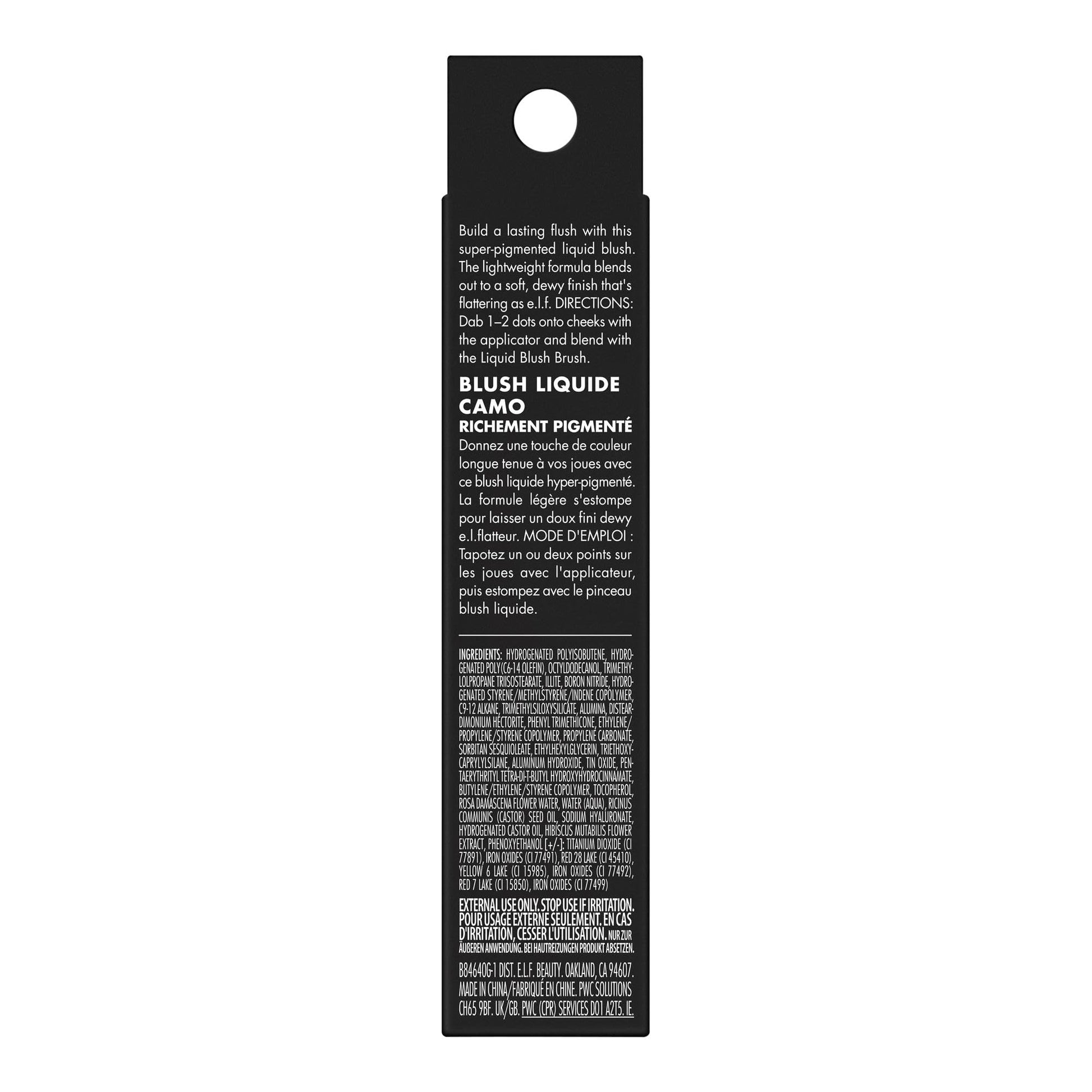 e.l.f. Camo Liquid Blush, Long-lasting Liquid Blush For High-pigment Color, Creates A Soft, Dewy Finish, Vegan & Cruelty-free, Cheeky Lychee - dailyvitalstore