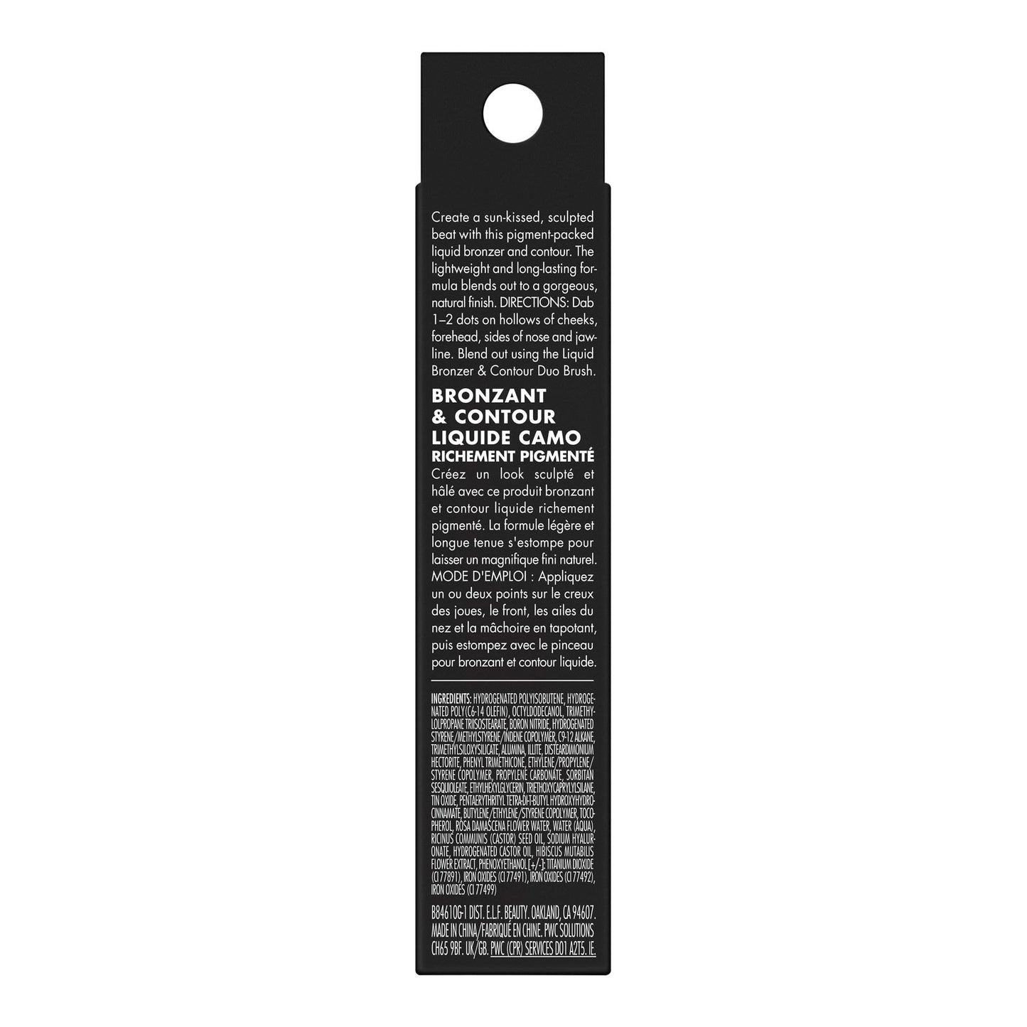 e.l.f. Camo Liquid Bronzer & Contour, Silky Highly Pigmented Formula, Creates a Long-Lasting Bronzed Glow & Natural Look, Vegan & Cruelty-Free, 2 Fair/Light - dailyvitalstore