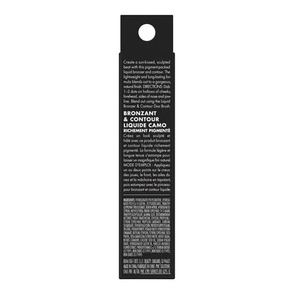 e.l.f. Camo Liquid Bronzer & Contour, Silky Highly Pigmented Formula, Creates a Long-Lasting Bronzed Glow & Natural Look, Vegan & Cruelty-Free, 2 Fair/Light - dailyvitalstore