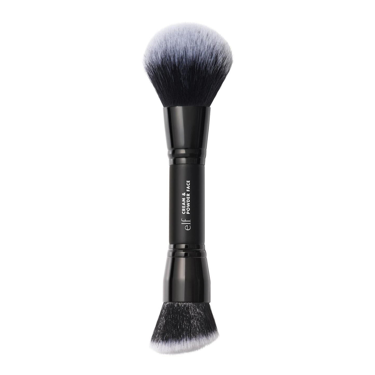 e.l.f. Dual-Ended Cream + Powder Brush, Two-in-One Makeup Brush For Creating A Gorgeous, Airbrushed-looking Complexion, Vegan & Cruelty-free - dailyvitalstore