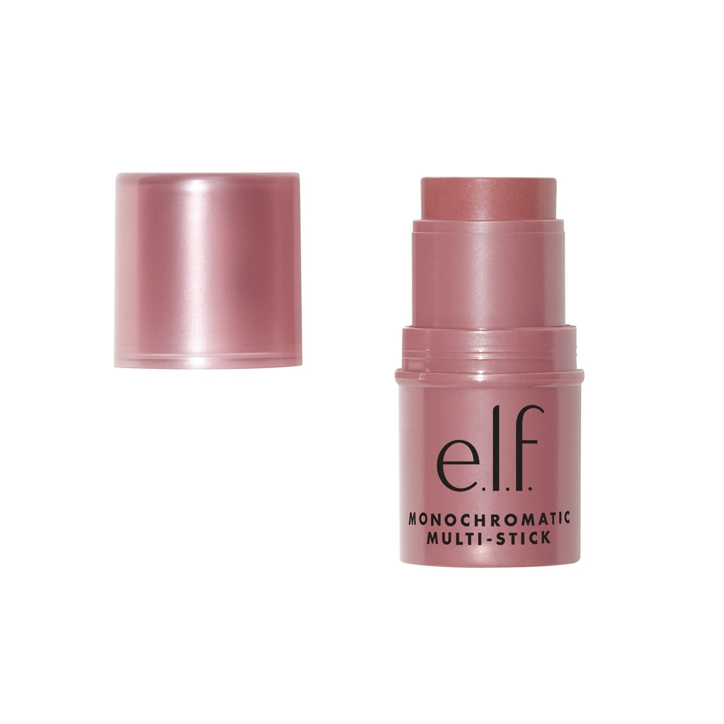 e.l.f., Monochromatic Multi Stick, Creamy, Lightweight, Versatile, Luxurious, Adds Shimmer, Easy To Use On The Go, Blends Effortlessly, Sparkling Rose, 0.17 Oz - dailyvitalstore