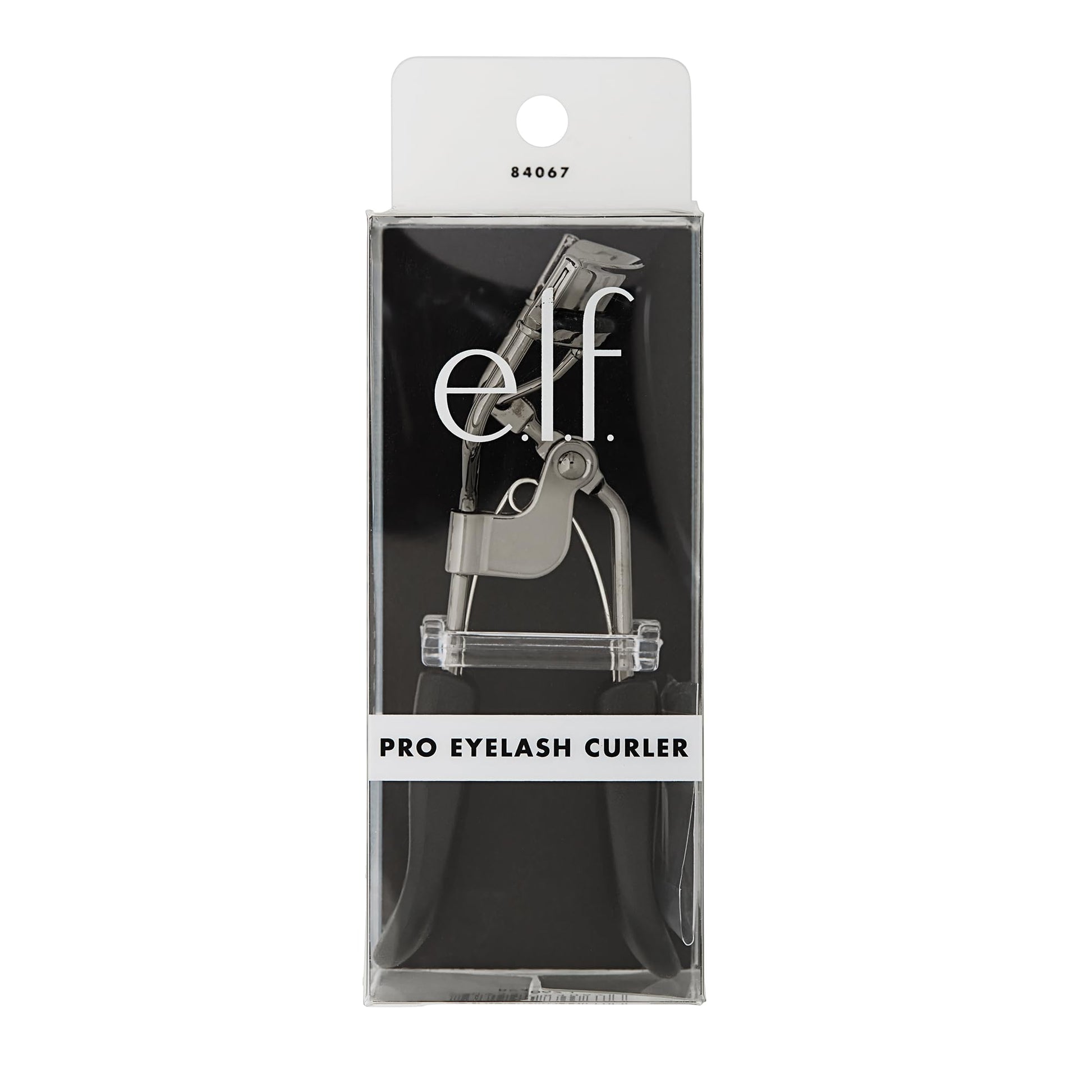 e.l.f. Pro Eyelash Curler, Strong, Contoured, Eye-Opening, Voluminous Lashes, Includes Additional Rubber Replacement Pad, Silver - dailyvitalstore