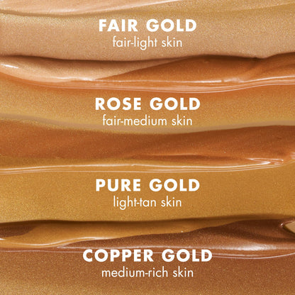 e.l.f. SKIN Bronzing Drops, Liquid Bronzer For Face & Skin, Creates A Sun-Kissed Glow, Infused With Vitamin E, Vegan & Cruelty-Free, Pure Gold - dailyvitalstore