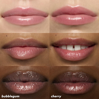 e.l.f. Squeeze Me More Lip Balm Duo, Moisturizing Balm For A Sheer Tint Of Color, Made With Hyaluronic Acid, Vegan & Cruelty-Free, Cherry & Bubblegum - dailyvitalstore