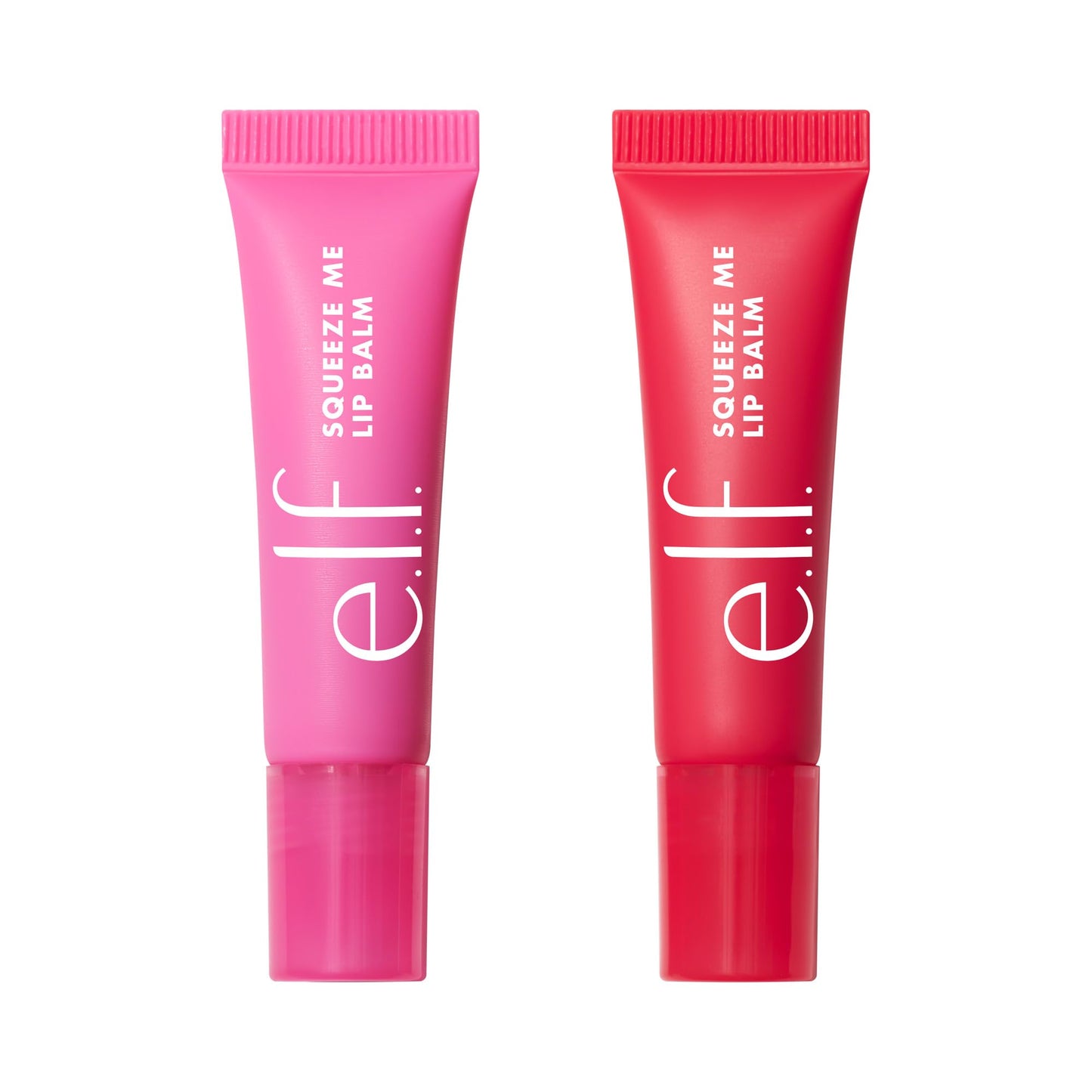 e.l.f. Squeeze Me More Lip Balm Duo, Moisturizing Balm For A Sheer Tint Of Color, Made With Hyaluronic Acid, Vegan & Cruelty-Free, Cherry & Bubblegum - dailyvitalstore