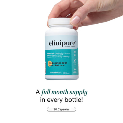 Elimipure Gut Cleanse & Restore Supplement: Natural & Effective Detox Cleanse Capsules | Fortify Your Microbiome | Effortless Morning Stools - dailyvitalstore