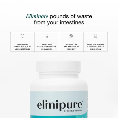 Elimipure Gut Cleanse & Restore Supplement: Natural & Effective Detox Cleanse Capsules | Fortify Your Microbiome | Effortless Morning Stools | Restore Your Gut from the Inside Out - dailyvitalstore
