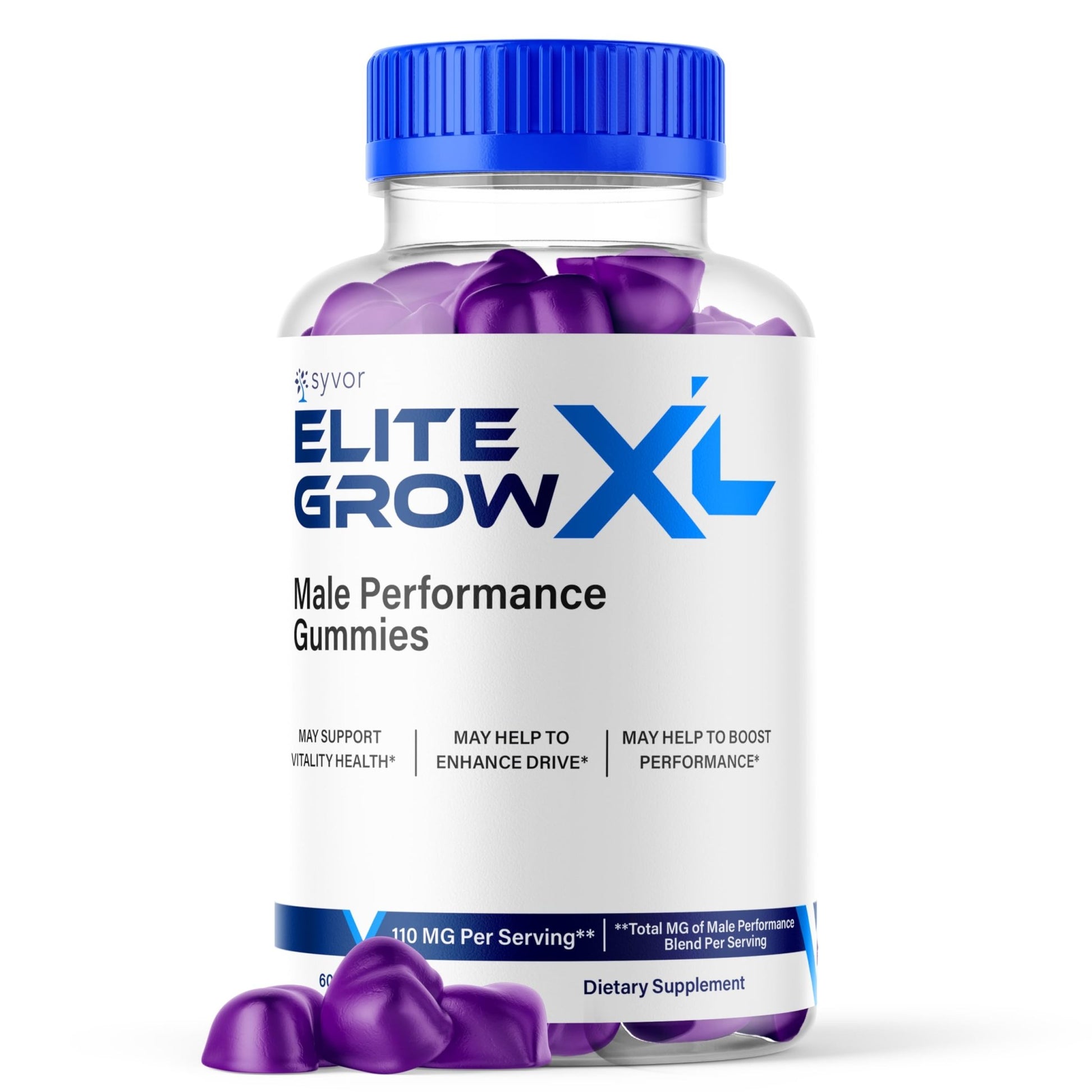 Elite Grow XL Gummies, Elite GrowXL Maximum Strength Gummy Supplement, Elite Grow X L All Natural Advanced Formula Gummys Chewable Vitamin EliteGrow Delicious Premium Once Daily Gummes (60 Gummies) - dailyvitalstore