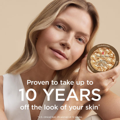 Elizabeth Arden Advanced Ceramide Face Serum Capsules, Anti-Aging Skincare, Fragrance-Free Hydrating Formula for Radiant, Firm Skin - dailyvitalstore