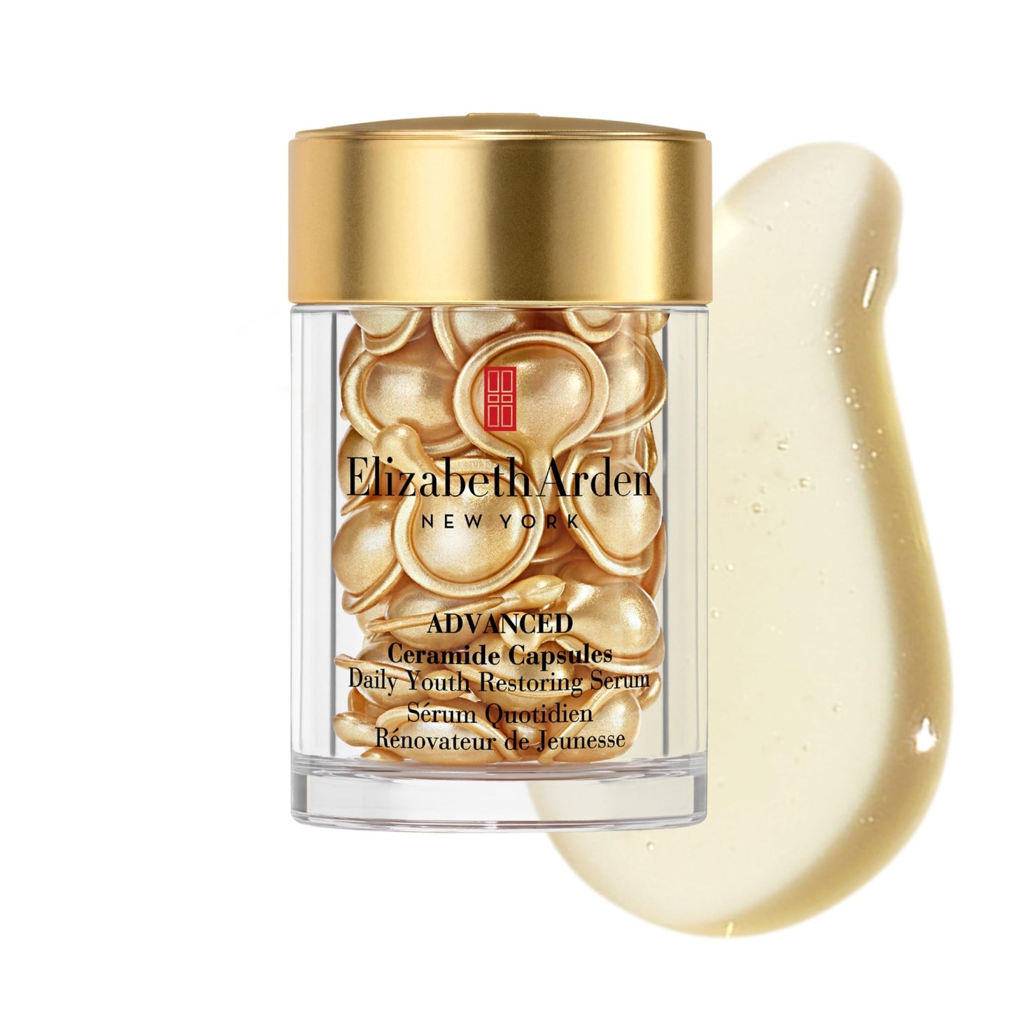 Elizabeth Arden Advanced Ceramide Face Serum Capsules, Anti-Aging Skincare, Fragrance-Free Hydrating Formula for Radiant, Firm Skin - dailyvitalstore