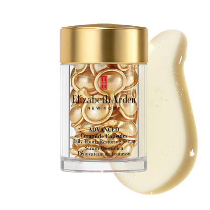 Elizabeth Arden Advanced Ceramide Face Serum Capsules, Anti-Aging Skincare, Fragrance-Free Hydrating Formula for Radiant, Firm Skin - dailyvitalstore