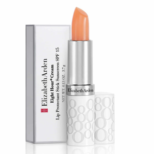 Elizabeth Arden Eight Hour Cream Lip Protectant Stick, Moisturizing Balm, Sheer with Sunscreen, SPF 15, Repairs Cracked Lips, 0.13 oz - dailyvitalstore