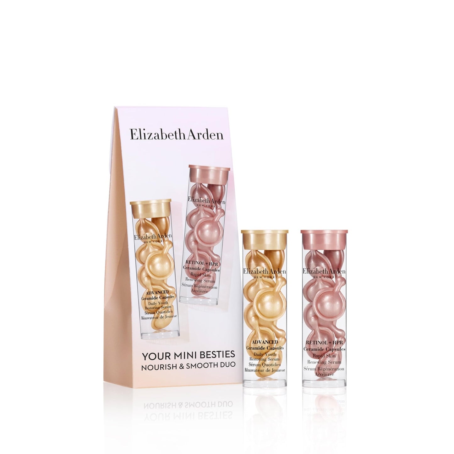 Elizabeth Arden Mini Besties, Advanced Ceramide and Retinol + HPR Face Serum Capsules, Anti-Aging Travel Size Skincare - dailyvitalstore