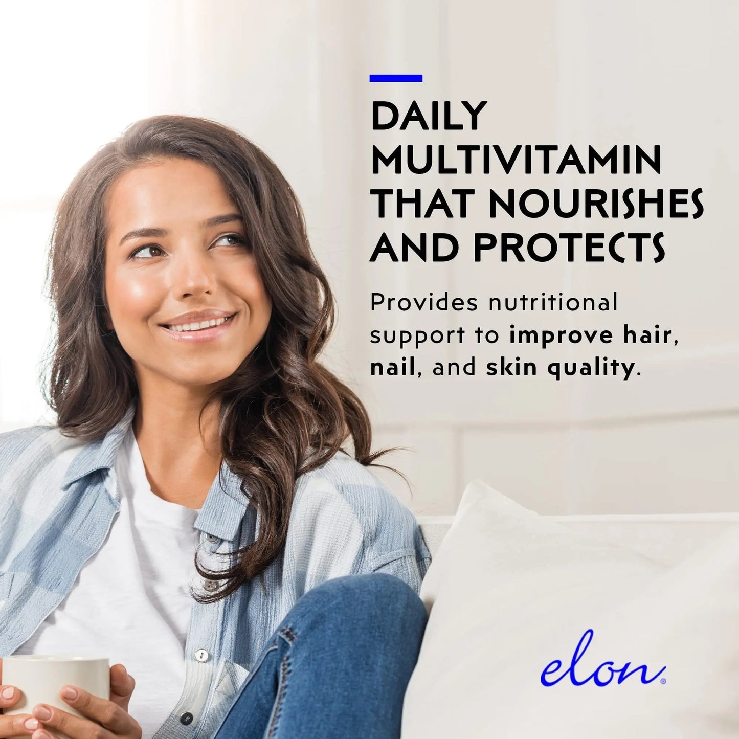 Elon Matrix 5000 Complete Multivitamin — Skin, Hair and Nail Growth Vitamins — Healthy Hair Growth Vitamins for Women & Men - dailyvitalstore
