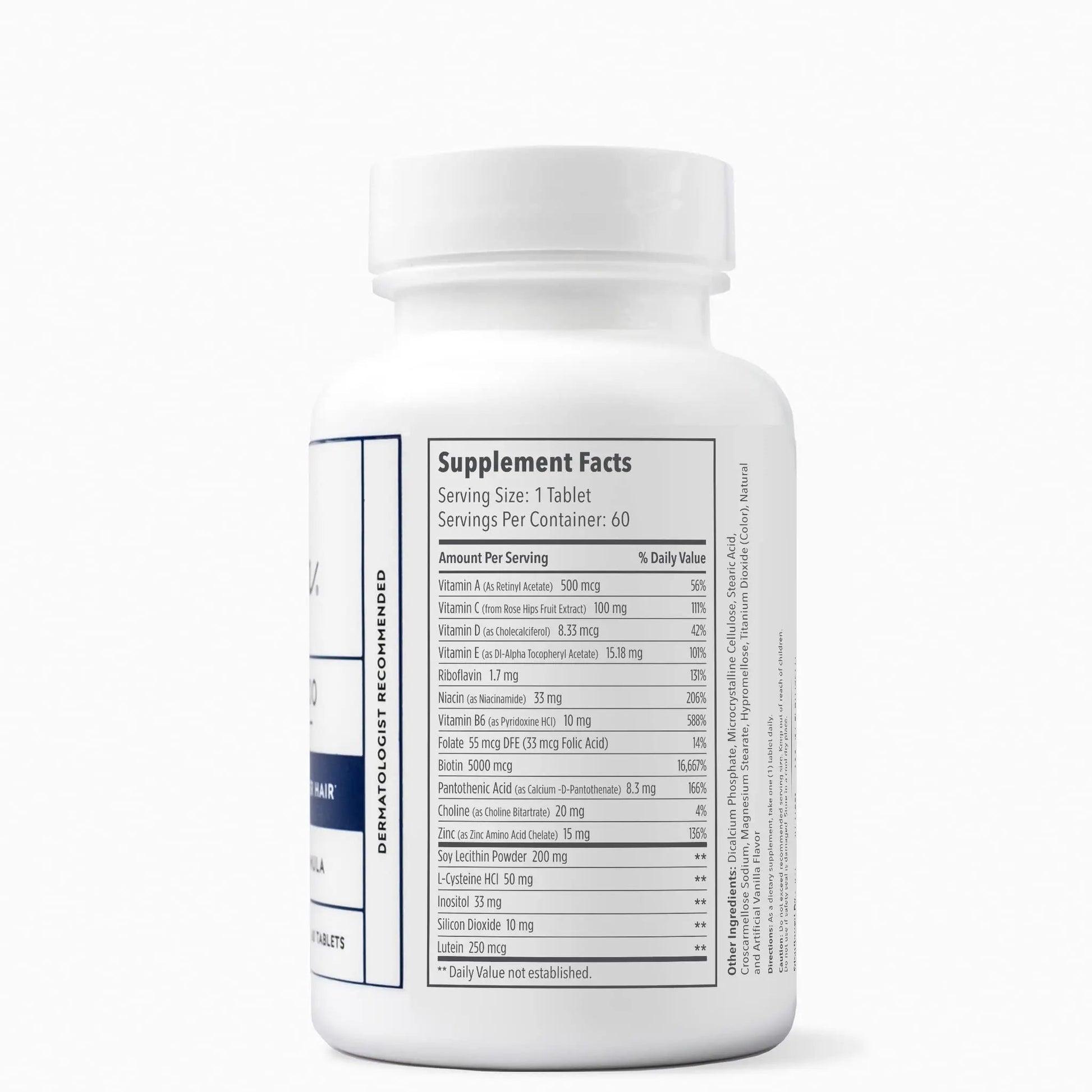 Elon Matrix 5000 Complete Multivitamin — Skin, Hair and Nail Growth Vitamins — Healthy Hair Growth Vitamins for Women & Men - dailyvitalstore