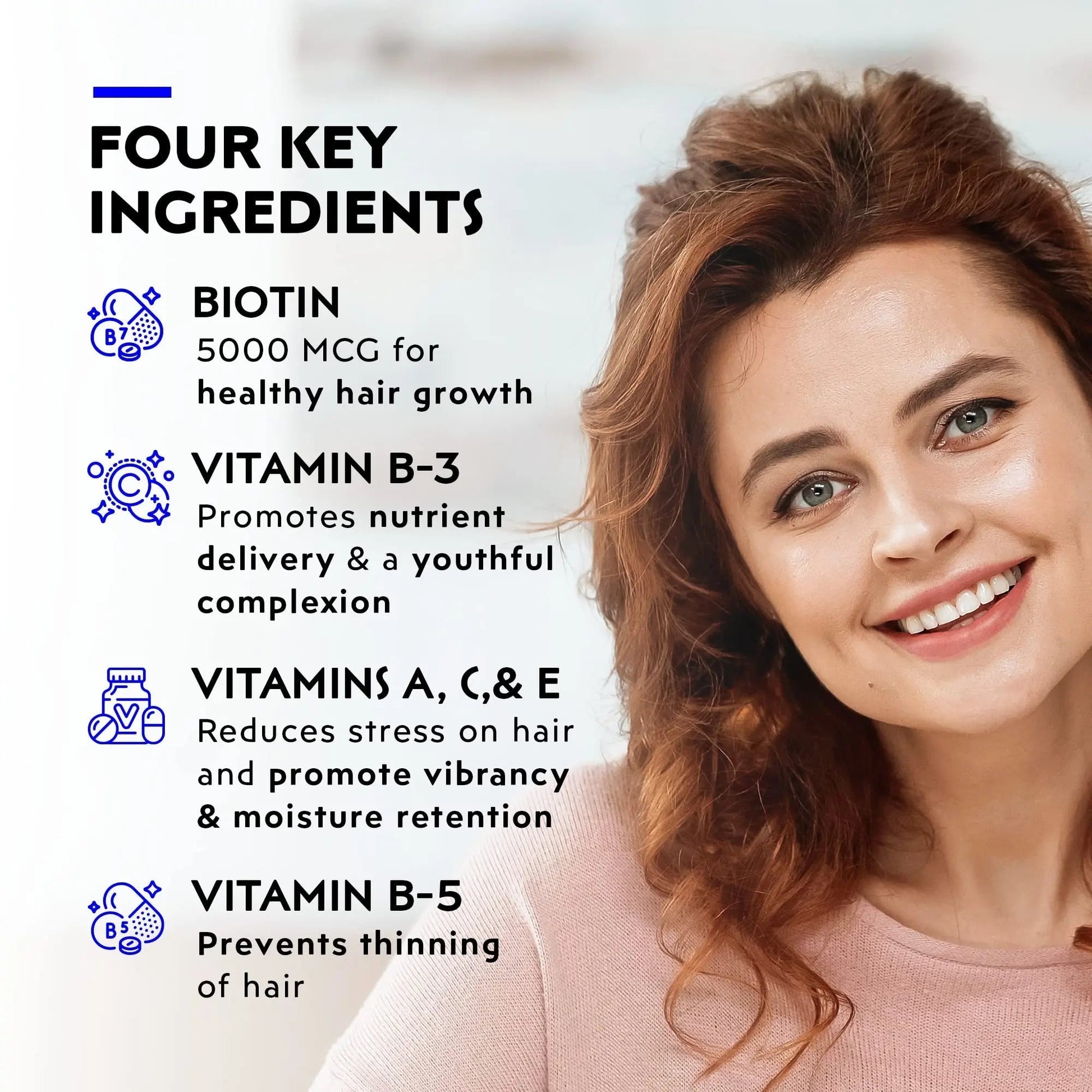 Elon Matrix 5000 Complete Multivitamin — Skin, Hair and Nail Growth Vitamins — Healthy Hair Growth Vitamins for Women & Men - dailyvitalstore