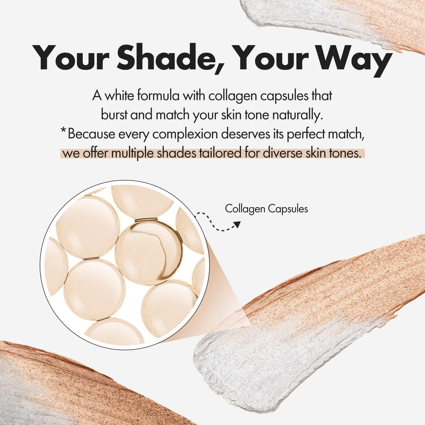 ELROEL Blanc Cover Cream Stick V White - Korean Color-Changing Foundation Stick with Volufiline - Medium to Full Coverage Dewy Finish Base Makeup - Dual-Ended with Detachable Brush (202 Natural) - dailyvitalstore