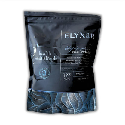 ELYXaR Daily Superfood Complex - Supplement Powder - 60+ Vitamins, Minerals, Wholefood-Sourced Ingredients, Stress Adaptogens, Pro & Prebiotics, Digestive Enzymes, & Electrolytes - 30 Servings - dailyvitalstore