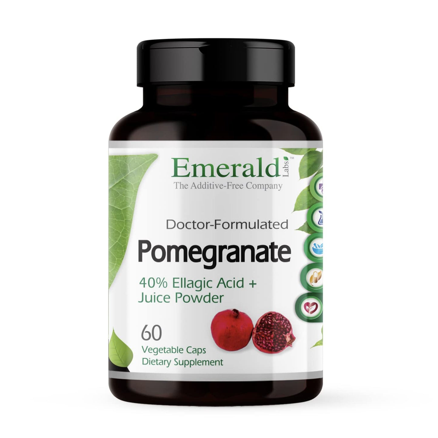 EMERALD LABS Cholesterol Health (90 Caps) & Pomegranate Extract (60 Caps) - Supports Heart Health & Immune Function - Gluten Free & Vegan - dailyvitalstore