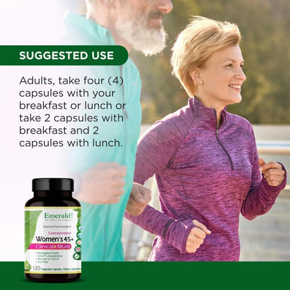 Emerald Labs Women's 45+ Clinical Multi - Multivitamin for Comprehensive Support, Bone & Heart Health* - Designed for Women 45+ - dailyvitalstore