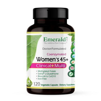 Emerald Labs Women's 45+ Clinical Multi - Multivitamin for Comprehensive Support, Bone & Heart Health* - Designed for Women 45+ - dailyvitalstore