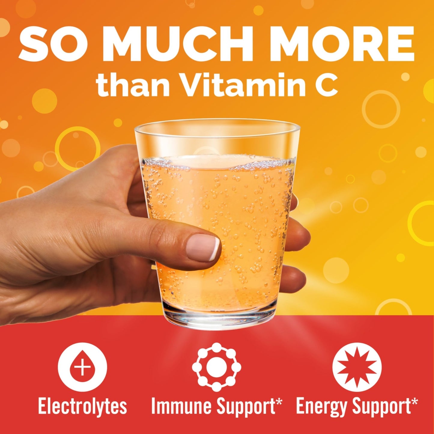 Emergen-C Citrus-Ginger Fizzy Drink Mix, Turmeric and Ginger, Immune Support, Natural Flavors - dailyvitalstore