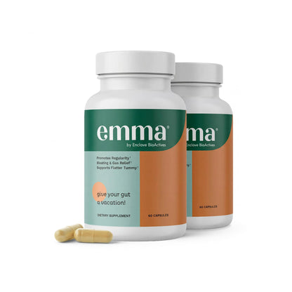 Emma Gut Health Relief Supplement, Doctor Endorsed Formula for Women & Men, Leaky Gut & Digestive Support for Constipation, Bloating & Gas Relief - dailyvitalstore