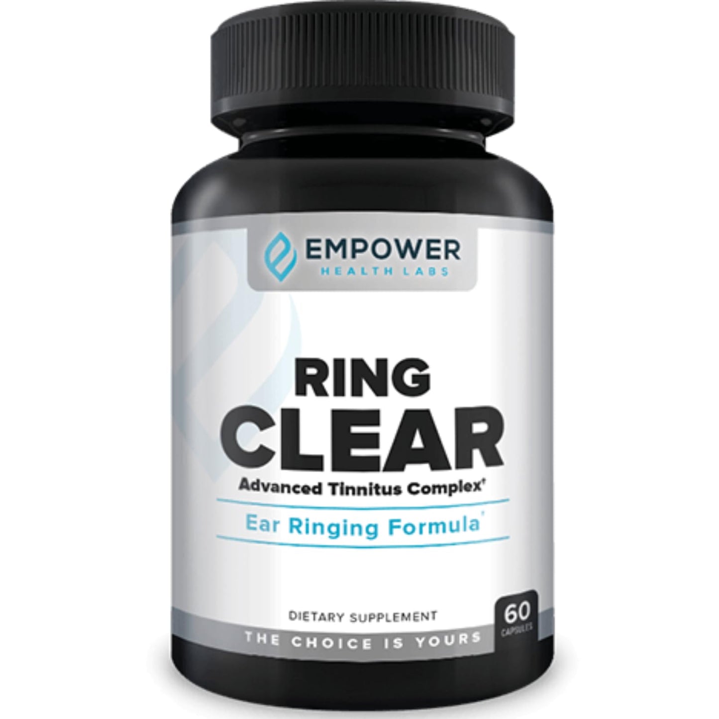 Empower Health Labs Ring Clear All-Natural Ear Buzz Relief Formula for Lasting Relief from Incessant Ear Buzzing - 30-Day Supply - dailyvitalstore