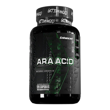 Enhanced Labs - Arachidonic Acid Supplement - Muscle and Strength Supplement for Increased Muscle Mass & Improved Recovery for Men & Women - One Capsule Contains 350mg Arachidonic Acid (120 Capsules) - dailyvitalstore