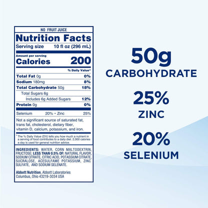 Ensure Pre-Surgery, Clear Carbohydrate Drink, Strawberry, 10 fl oz, 4 Count - dailyvitalstore