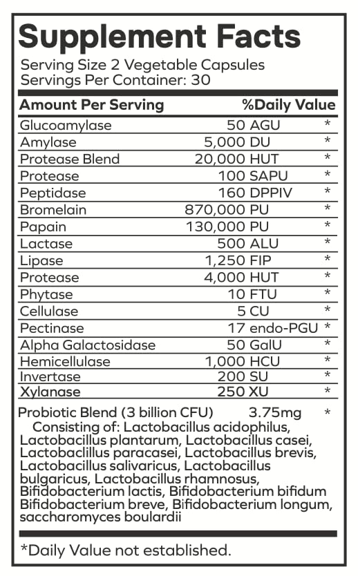 envitamin Slimbiosys Ultra Probiotic Capsule - Pre & Probiotics for Women & Men - Support Your Microbiome - dailyvitalstore