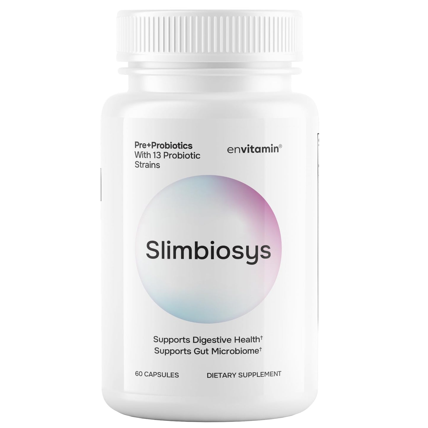 envitamin Slimbiosys Ultra Probiotic Capsule - Pre & Probiotics for Women & Men - Support Your Microbiome - dailyvitalstore