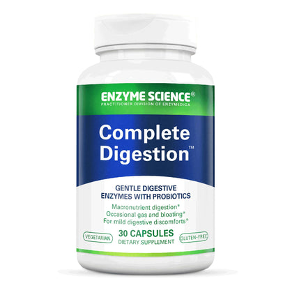 Enzyme Science Complete Digestion - Digestive enzymes for women and for men with probiotics - 3-in1 Gut Health Support for Digestion - Digestive health - dailyvitalstore
