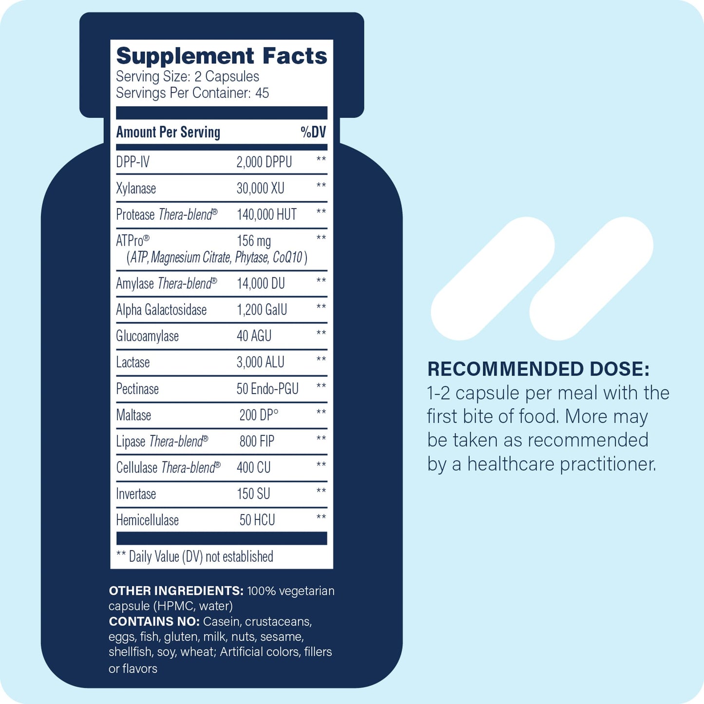 Enzyme Science Intolerance Complex, 90 Capsules Comprehensive Support for Common Digestive Sensitivities Gluten, Casein, Phenol Sensitivities - dailyvitalstore