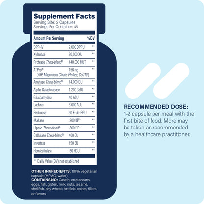 Enzyme Science Intolerance Complex, 90 Capsules Comprehensive Support for Common Digestive Sensitivities Gluten, Casein, Phenol Sensitivities - dailyvitalstore