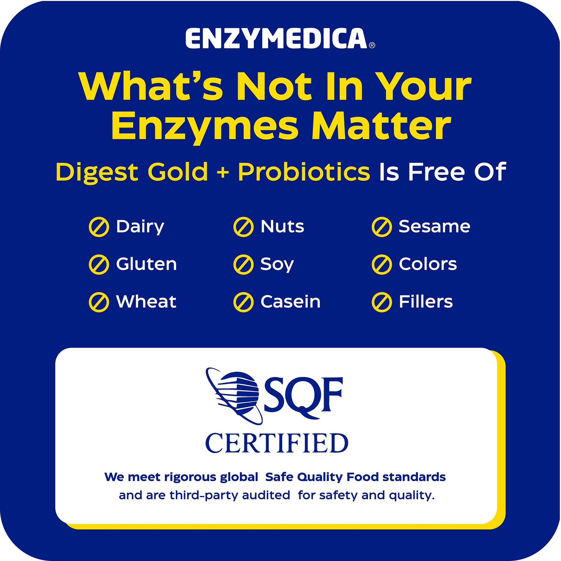 Enzymedica Digest Gold + Probiotics - Digestive Enzyme Supplement for Women & Men, Enzyme and Probiotic Capsules for Digestion, Gut Health Support, - dailyvitalstore